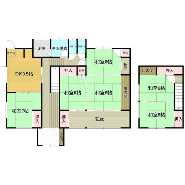 detached 福岡県田川郡添田町大字添田 地図を見る