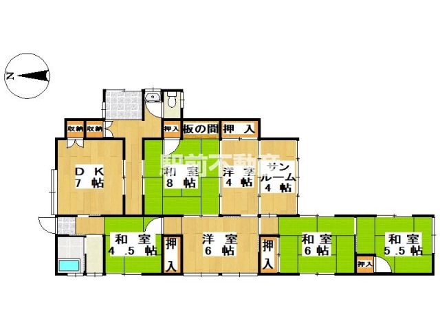 detached 福岡県大牟田市大字倉永 地図を見る