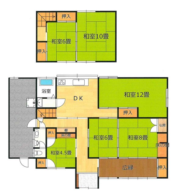 detached 福岡県八女郡広川町大字長延 地図を見る