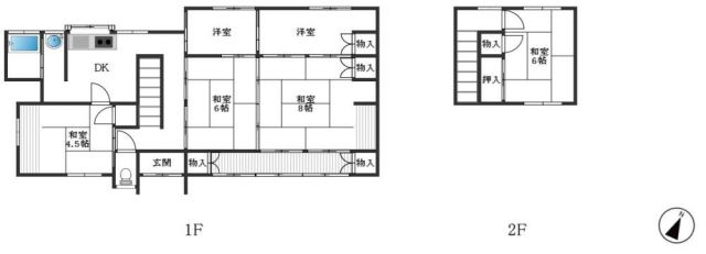 detached 熊本県玉名市滑石 地図を見る
