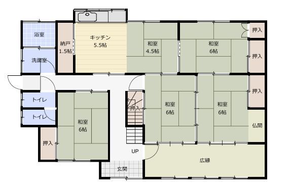 detached 福岡県うきは市浮羽町西隈上 地図を見る