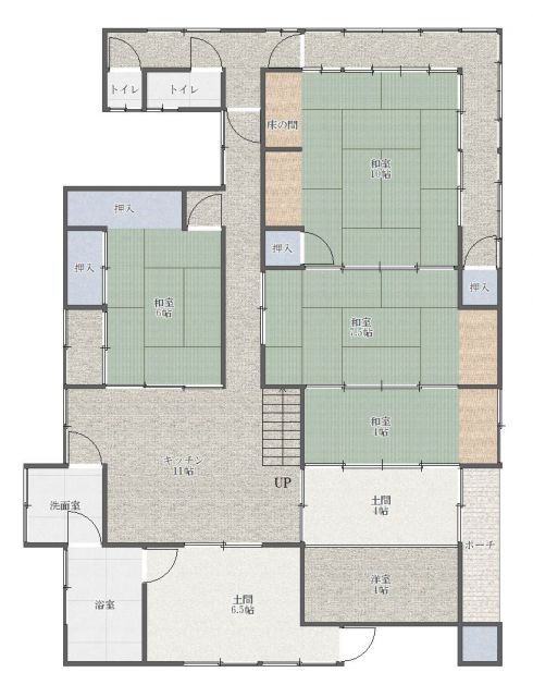 detached 福岡県朝倉市入地 地図を見る