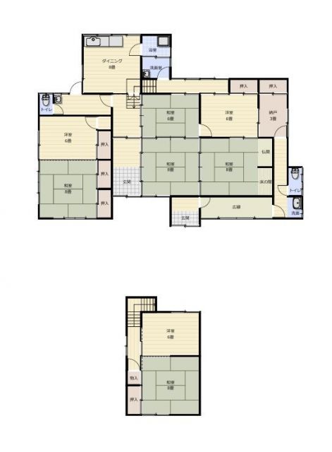 detached 福岡県朝倉市多々連 地図を見る