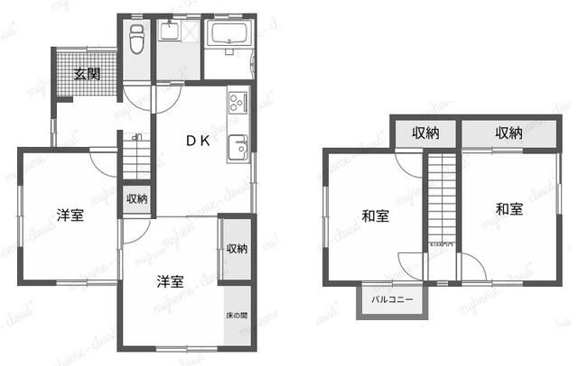 兵庫県姫路市の一戸建て | 880万円 | 4DK | 115.5m² | Akiyama house finder