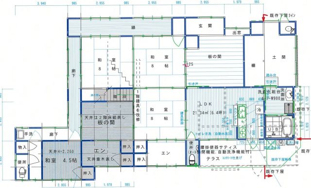 detached 福岡県朝倉市大庭 地図を見る