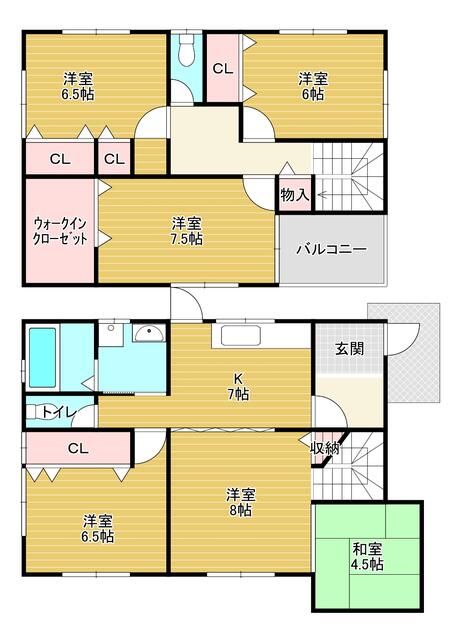 detached 福岡県遠賀郡岡垣町大字高倉