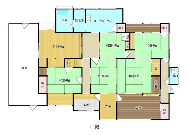 detached 福岡県八女市立花町原島 地図を見る