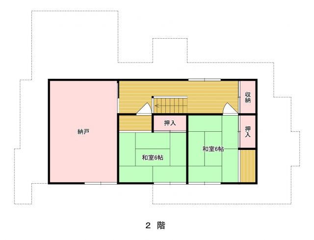 detached 福岡県八女市黒木町土窪 地図を見る