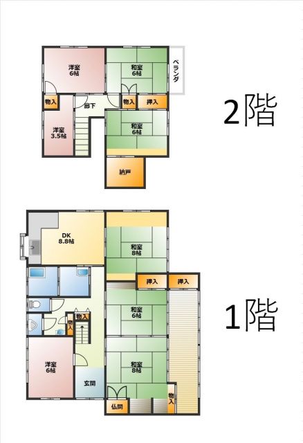detached 福岡県柳川市三橋町高畑 地図を見る