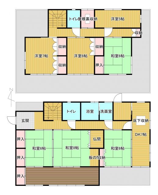 detached 福岡県八女郡広川町大字長延 地図を見る
