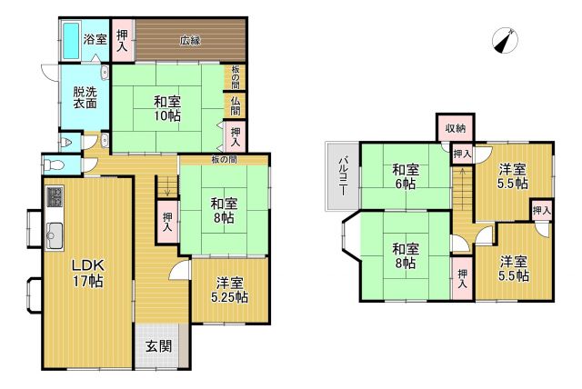 detached 福岡県大川市大字酒見 地図を見る