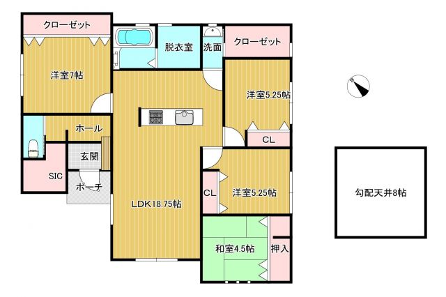 house for sale in Chikugo, Fukuoka | ¥29,800,000 | 4LDK | Akiyama hou…