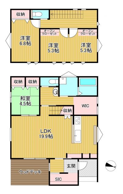 detached 佐賀県神埼郡吉野ヶ里町豆田 地図を見る