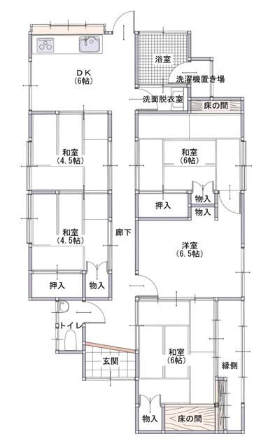 detached 福岡県遠賀郡岡垣町東松原３丁目 地図を見る