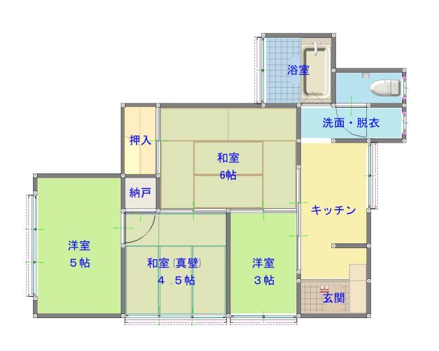 detached 福岡県飯塚市鯰田 地図を見る
