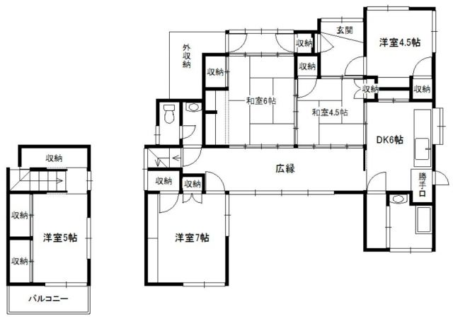 detached 福岡県朝倉市甘木 地図を見る