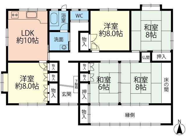 detached 福岡県遠賀郡遠賀町大字別府 地図を見る