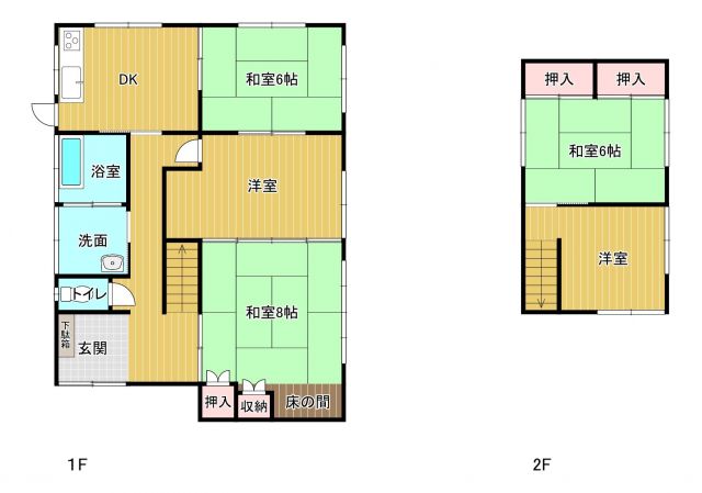 detached 福岡県遠賀郡岡垣町大字吉木 地図を見る