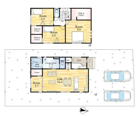 山口県下関市の一戸建て | 2898万円 | 4LDK | 143.07m² | Akiyama house finder