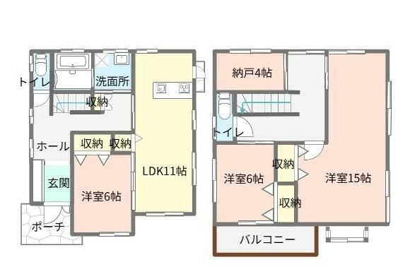 福岡県北九州市の一戸建て | 1600万円 | 3SLDK | 122.88m² | Akiyama house finder