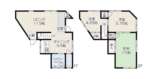 detached 福岡県大野城市乙金台１丁目 地図を見る