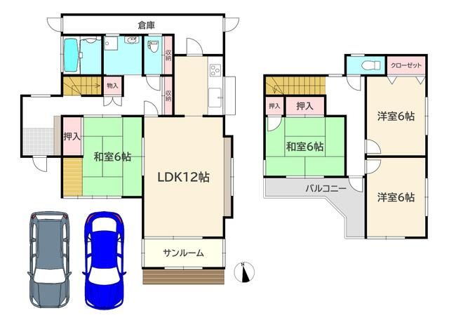 detached 福岡県遠賀郡遠賀町大字広渡 地図を見る