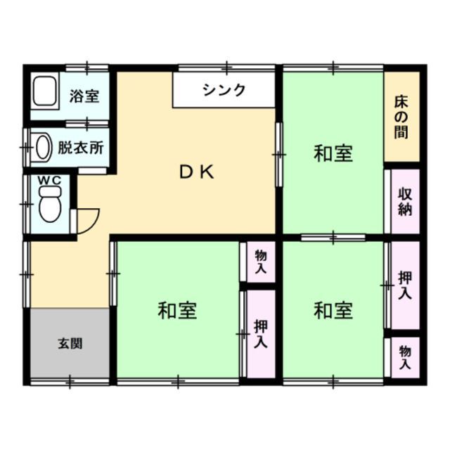 detached 福岡県糟屋郡篠栗町中央５丁目 地図を見る