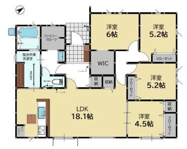 house for sale in 糟屋郡須惠町, Fukuoka | ¥34,980,000 | 4LDK | Akiyama hous…