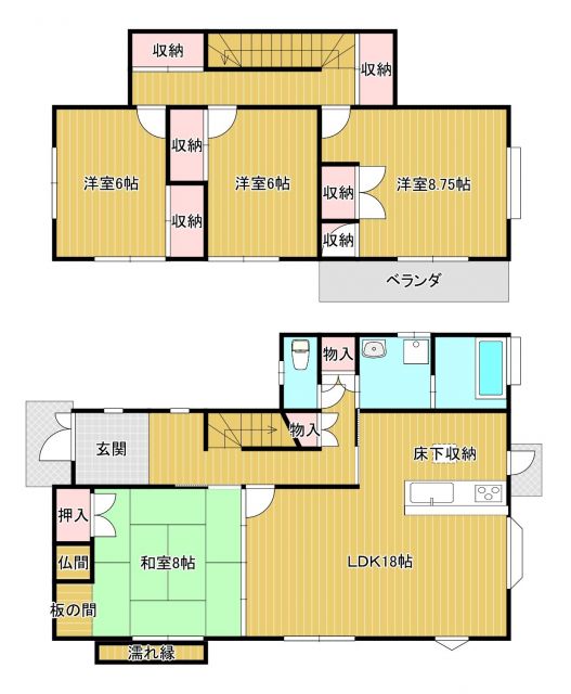 福岡県朝倉市の一戸建て | 1998万円 | 4LDK | 330.58m² | Akiyama house finder
