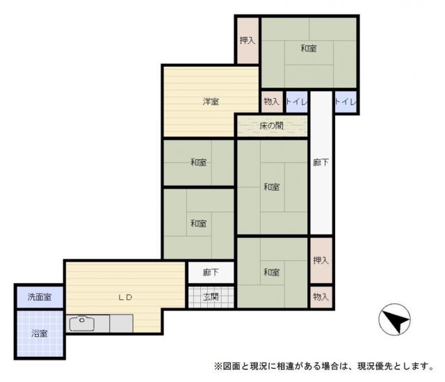 detached 福岡県田川郡川崎町大字田原 地図を見る