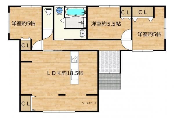 detached 福岡県嘉麻市山野 地図を見る