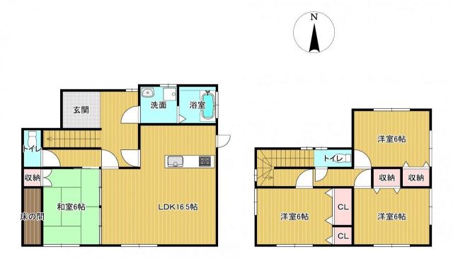 detached 熊本県玉名郡長洲町大字長洲 地図を見る