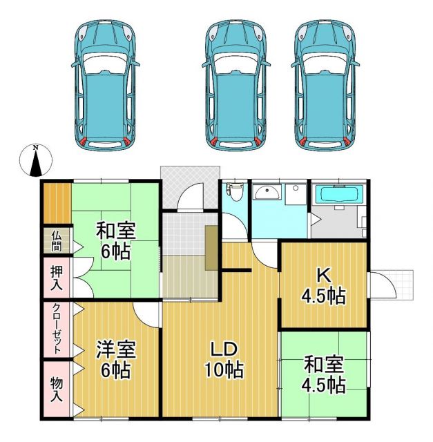 detached 熊本県玉名郡長洲町大字永塩 地図を見る
