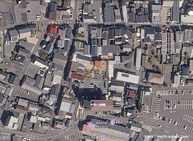 detached 大分県豊後高田市新町 地図を見る