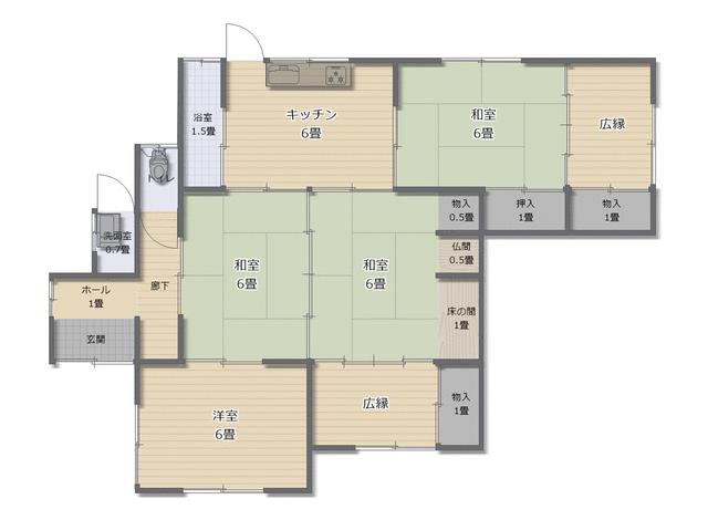 detached 佐賀県鹿島市大字納富分 地図を見る