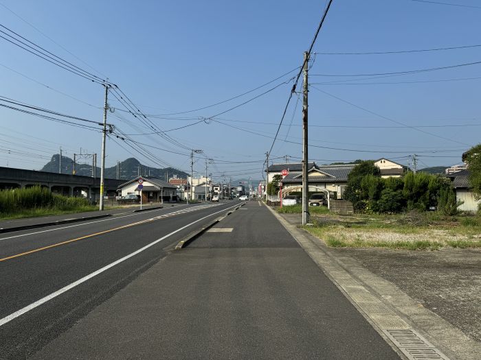 前面道路