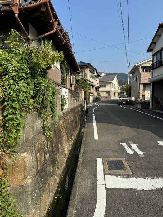 東側接道状況