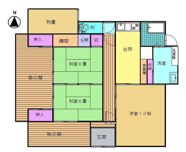 detached 佐賀県杵島郡大町町大字福母 地図を見る