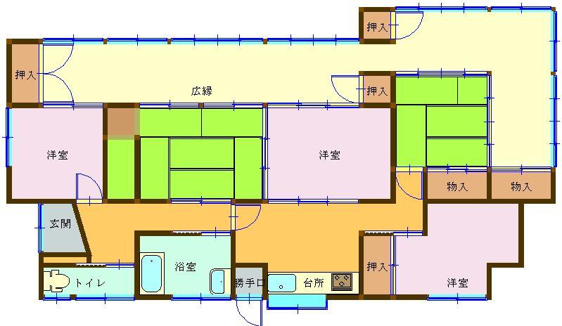 間取り図／間取り図