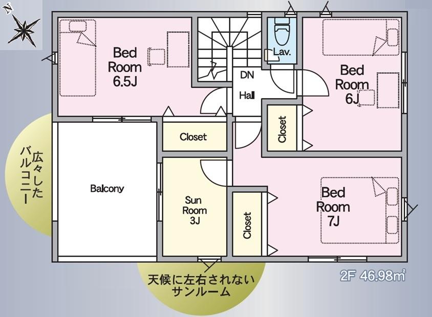 間取り図／間取り図（２Ｆ）
