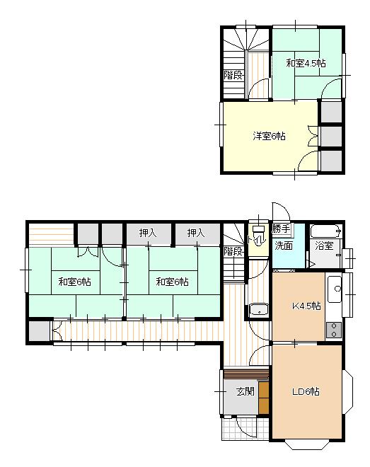 間取り図／間取図
