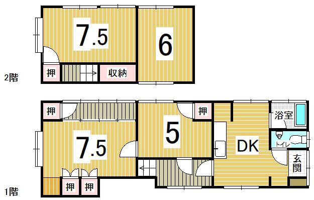 長崎県長崎市の一戸建て | 130万円 | 4DK | 121.02m² | Akiyama house finder
