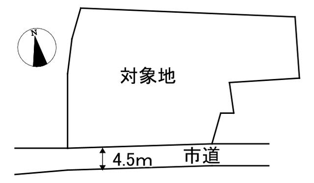 宇城市松橋町内田｜売地の写真2