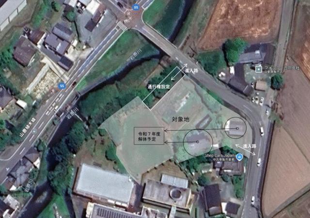 山鹿市鹿央町岩原の売地