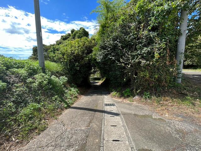 本件土地までの道は、一部狭いところもあります。現地要確認。