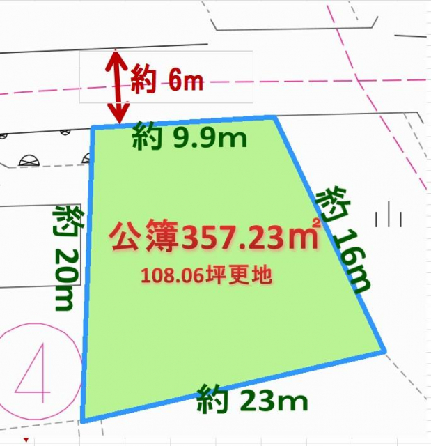 熊本市北区清水岩倉3丁目|売地の写真2