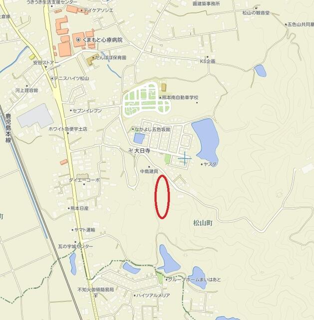 宇土市松山町の売地