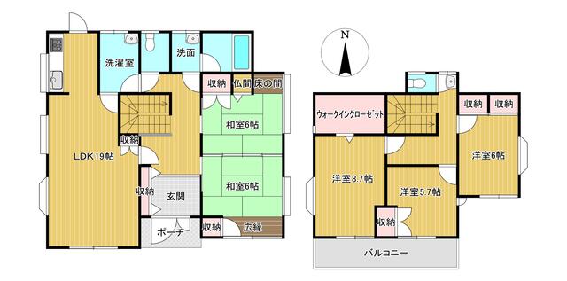 菊池郡菊陽町沖野4丁目｜中古一戸建の写真2