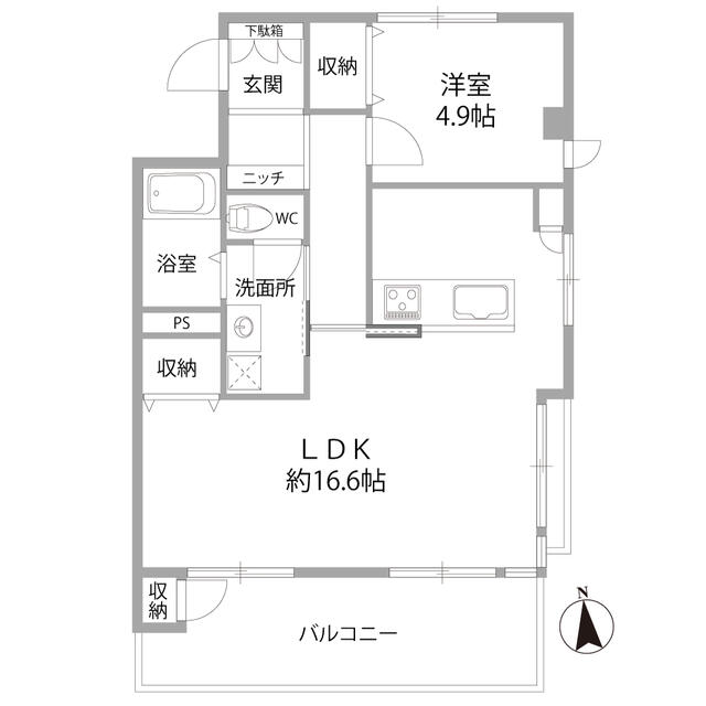 熊本市中央区草葉町｜中古マンションの写真2