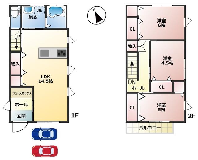 宇城市松橋町両仲間｜中古一戸建の写真2